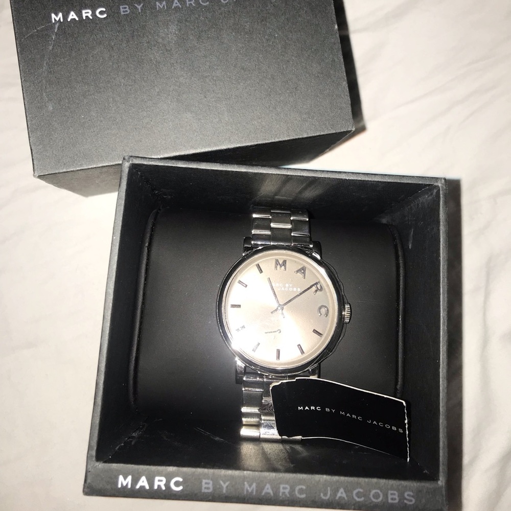 Marc Jacobs silver women’s watch